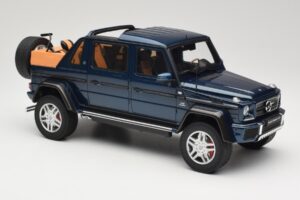 Mercedes Maybach G650 Landaulet Dunkelblau GT Spirit 1:18 GT174 Resin — Bild 4 von 6