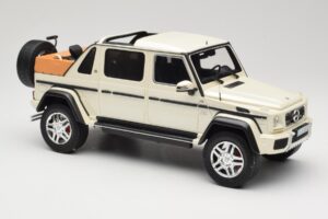 Mercedes Maybach G650 Landaulet W463 Weiß Schuco 1:18 450017800 Metall — Bild 4 von 6
