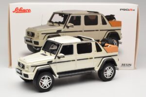 Mercedes Maybach G650 Landaulet W463 Weiß Schuco 1:18 450017800 Metall — Bild 6 von 6