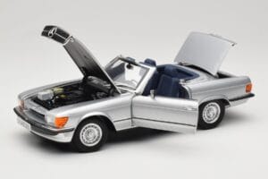 Mercedes R107 380 SL Silber Norev 1:18 183725 Metall — Bild 2 von 8