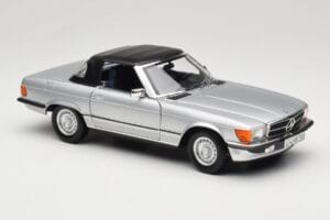 Mercedes R107 380 SL Silber Norev 1:18 183725 Metall — Bild 6 von 8