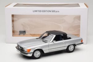 Mercedes R107 380 SL Silber Norev 1:18 183725 Metall — Bild 8 von 8