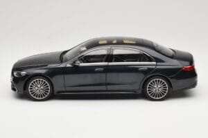 Mercedes S-Class W223 AMG Line Anthracite Blue Norev 1:18 183800 Metall — Bild 4 von 8