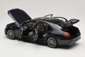 Mercedes S-Class W223 AMG Line Anthracite Blue Norev 1:18 183800 Metall — Bild 5 von 8