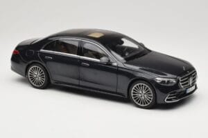Mercedes S-Class W223 AMG Line Anthracite Blue Norev 1:18 183800 Metall — Bild 6 von 8