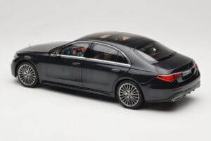 Mercedes S-Class W223 AMG Line Anthracite Blue Norev 1:18 183800 Metall — Bild 7 von 8