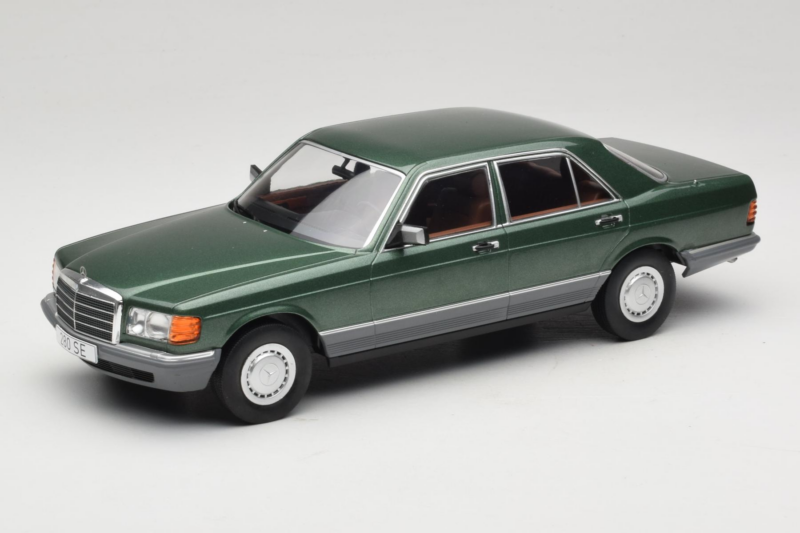 Mercedes S-Class W126 Metallic Green MCG 1:18 MCG18549 Metall