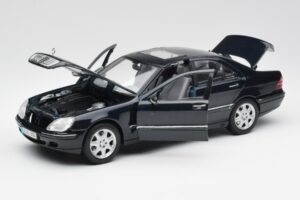 Mercedes S-Class W220 Blau Maisto 1:18 56051 Metall — Bild 2 von 8