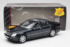 Mercedes S-Class W220 Blau Maisto 1:18 56051 Metall — Bild 8 von 8