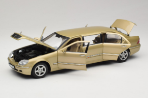 Mercedes S-Class W220 Pullman Gold Metallic Sun Star 1:18 4113 Metall — Bild 2 von 8