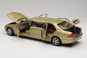 Mercedes S-Class W220 Pullman Gold Metallic Sun Star 1:18 4113 Metall — Bild 5 von 8