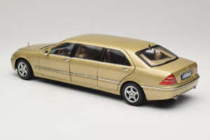 Mercedes S-Class W220 Pullman Gold Metallic Sun Star 1:18 4113 Metall — Bild 7 von 8