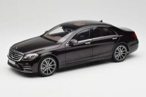 Mercedes S-Class W222 AMG Line Ruby Schwarz Metallic Norev 1:18 183483 Metall