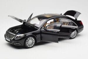 Mercedes S-Class W222 Schwarz Metallic Norev 1:18 183480 Metall — Bild 2 von 8