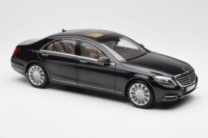 Mercedes S-Class W222 Schwarz Metallic Norev 1:18 183480 Metall — Bild 6 von 8