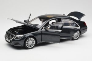 Mercedes S-Class W222 Blau Anthrazit Metallic Norev 1:18 B66960157 Metall — Bild 2 von 8