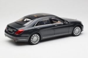 Mercedes S-Class W222 Blau Anthrazit Metallic Norev 1:18 B66960157 Metall — Bild 3 von 8