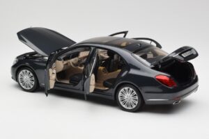 Mercedes S-Class W222 Blau Anthrazit Metallic Norev 1:18 B66960157 Metall — Bild 5 von 8