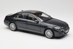 Mercedes S-Class W222 Blau Anthrazit Metallic Norev 1:18 B66960157 Metall — Bild 6 von 8