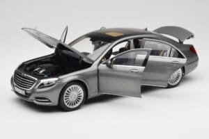 Mercedes S-Class W222 Grey Metallic Norev 1:18 183481 Metall — Bild 2 von 8