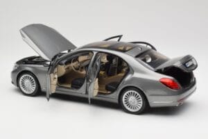 Mercedes S-Class W222 Grey Metallic Norev 1:18 183481 Metall — Bild 5 von 8