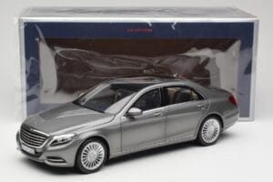 Mercedes S-Class W222 Grey Metallic Norev 1:18 183481 Metall — Bild 8 von 8