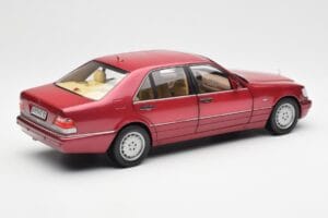 Mercedes S500 W140 Rot Metallic Norev 1:18 183579 Metall — Bild 3 von 8