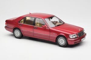 Mercedes S500 W140 Rot Metallic Norev 1:18 183579 Metall — Bild 6 von 8