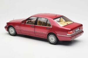 Mercedes S500 W140 Rot Metallic Norev 1:18 183579 Metall — Bild 7 von 8