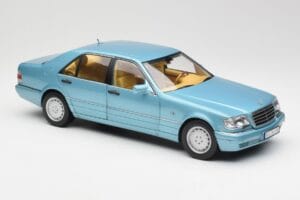 Mercedes S500 W140 Türkis Metallic Norev 1:18 183561 Metall — Bild 6 von 8