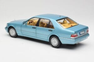 Mercedes S500 W140 Türkis Metallic Norev 1:18 183561 Metall — Bild 7 von 8