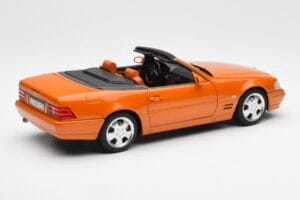 Mercedes SL 500 R129 Orange Metallic Norev 1:18 183752 Metall — Bild 3 von 8