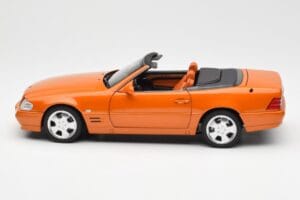 Mercedes SL 500 R129 Orange Metallic Norev 1:18 183752 Metall — Bild 4 von 8