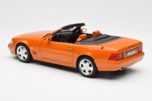 Mercedes SL 500 R129 Orange Metallic Norev 1:18 183752 Metall — Bild 7 von 8
