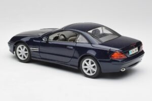 Mercedes SL 500 R230 Blau Maisto 1:18 B66962126 Metall — Bild 7 von 8