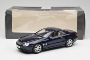 Mercedes SL 500 R230 Blau Maisto 1:18 B66962126 Metall — Bild 8 von 8