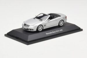Mercedes SL 55 AMG R230 Silber Minichamps 1:43 B66962347 Metall — Bild 2 von 4
