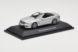 Mercedes SL 63 AMG R230 Silver Metallic Minichamps 1:43 B66960018 Metall — Bild 2 von 4