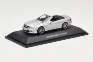 Mercedes SL 65 AMG R230 Silber Minichamps 1:43 B66960601 Metall — Bild 2 von 4
