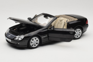 Mercedes SL R129 Schwarz Minichamps 1:18 B66962171 Metall — Bild 2 von 11