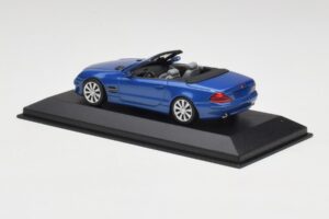 Mercedes SL R230 Tanzanite Blau Minichamps 1:43 B66962250 Metall — Bild 3 von 4