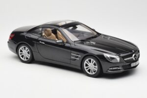 Mercedes SL R231 Magnetite Schwarz Metallic Norev 1:18 B66960107 Metall — Bild 7 von 9