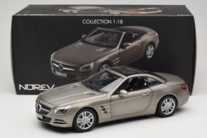 Mercedes SL500 R231 Dark Grey Matt Norev 1:18 183590 Metall — Bild 9 von 9