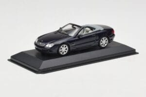 Mercedes SL500 R129 Dark Blue Metallic Minichamps 1:43 SL001 Metall — Bild 2 von 4