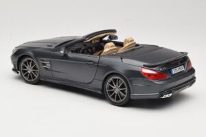 Mercedes SL65 AMG Black Series R230 Matte Black Maisto 1:18 36198 Metall — Bild 7 von 8