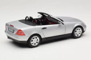 Mercedes SLK R170 Brilliant Silver Norev 1:18 183020 Metall — Bild 3 von 9