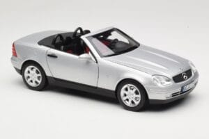 Mercedes SLK R170 Brilliant Silver Norev 1:18 183020 Metall — Bild 7 von 9