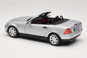 Mercedes SLK R170 Brilliant Silver Norev 1:18 183020 Metall — Bild 8 von 9