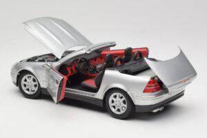 Mercedes SLK R170 Roadster Silber Maisto 1:18 31674 Metall — Bild 7 von 9