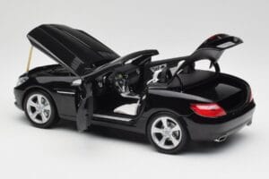 Mercedes SLK R172 Magnetite Schwarz Minichamps 1:18 B66960514 Metall — Bild 5 von 8